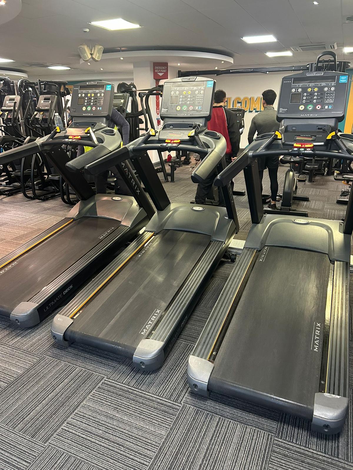 Matrix Commercial Treadmill — Ultimate Deck