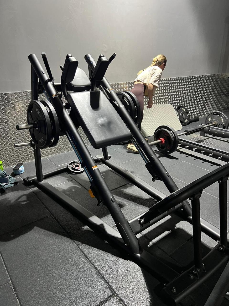 Matrix Plate-Loaded Hack Squat