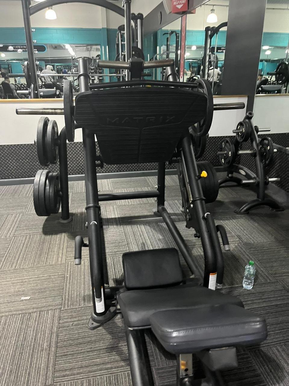 Matrix Plate-Loaded Leg Press (Black)